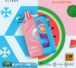 Elf Bar ew premium 25000 Puffs 50mg Nicotine Ice Adjustable Disposable Vape - Image 8