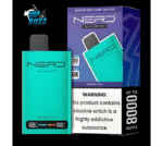 NERD Slim 8000 Puffs 20MG Nicotine Disposable Vape - Image 6