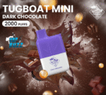 Tugboat Mini 2000 Puffs 20MG Nicotine None Rechargeable - Image 4