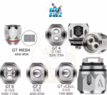 VAPORESSO GT-4 CORE COILS for NRG Tank - Image 2