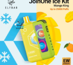 Elf Bar ew premium 25000 Puffs 50mg Nicotine Ice Adjustable Disposable Vape - Image 11
