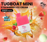 Tugboat Mini 2000 Puffs 20MG Nicotine None Rechargeable - Image 13