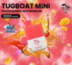 Tugboat Mini 2000 Puffs 20MG Nicotine None Rechargeable - Image 16