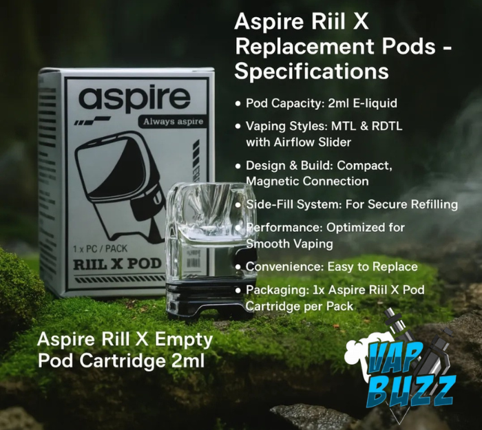 Aspire Riil X Pod Cartridge Aspire Riil X Pod Cartridge