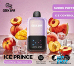 Geek Bar Ice Prince Upto 50000 Puffs 50mg Nicotine Disposable - Image 11