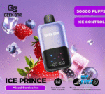Geek Bar Ice Prince Upto 50000 Puffs 50mg Nicotine Disposable - Image 4