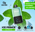 Geek Bar Ice Prince Upto 50000 Puffs 50mg Nicotine Disposable - Image 6