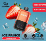 Geek Bar Ice Prince Upto 50000 Puffs 50mg Nicotine Disposable - Image 9