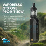 Vaporesso GTX One Pro Kit 40W 3000mAh Battery In Dubai