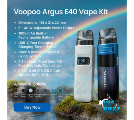 Voopoo Argus E40 Vape Kit 4ow in Dubai