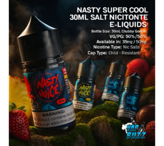 Nasty Super Cool 30ml Salt Nicotine E-Liquids 35mg and 50mg In Dubai