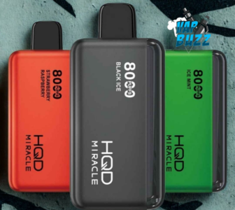 Hqd miracle 8000 puffs zero nicotine (0%) disposable