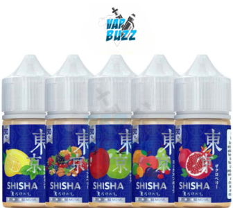 TOKYO Silver Shisha Series salt nicotine
