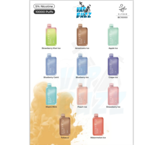 Elf Bar 10000 Puffs 5%-50mg Nicotion Disposable vape in Dubai