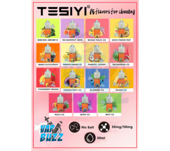 Tesiyi Salt Nicotine 30mg and 50mg 30ml Vape Liquid