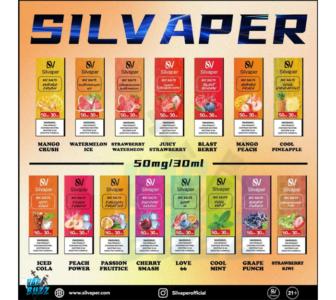 SILVAPER Salt Nicotine 50mg 30ml E-liquid