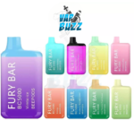 Fury bar Bee Pods 50MG 5000 puff disposable Vape - Image 2
