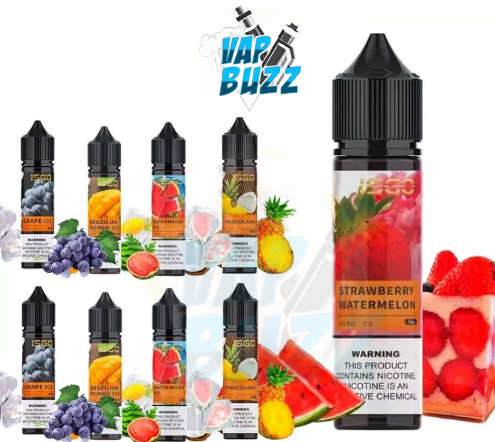 Isgo 3mg & 6mg 60ml E-Liquid In Dubai best online shop Isgo 3mg & 6mg 60ml E-Liquid In Dubai best online shop
