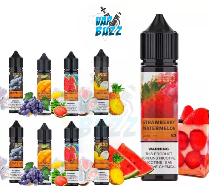 Isgo 60ml E‑liquid 3mg 6mg Isgo 60ml E‑liquid 3mg 6mg