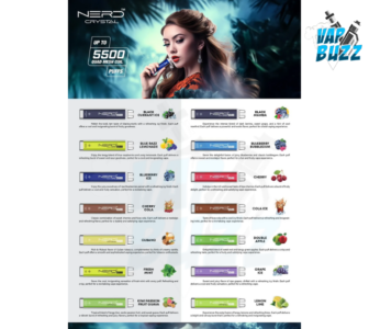 NERD Crystal Disposable vape 5500 Puffs in Dubai, UAE