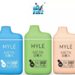 Myle Meta Box 2%(20mg) nicotine 5000 Puffs Disposable Vape in Dubai