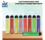 Yuoto Disposable Vape Starter Kit 900mAh 1500 Puffs buy in UAE Dubai Shop - Image 4