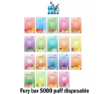 Fury bar Bee Pods 50MG 5000 puff disposable Vape