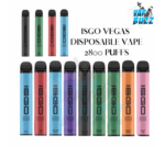 ISGO VEGAS 2800Puffs 2% nicotine disposable vape in dubai UAE