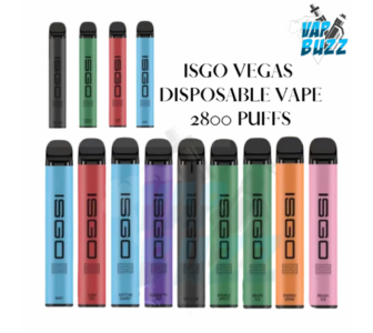 ISGO VEGAS 2800Puffs 2% nicotine disposable vape in dubai UAE