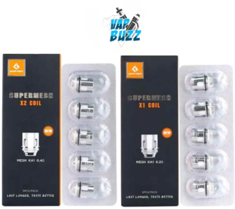 GEEKVAPE Super Mesh X1/X2 Coils (New Version) – 5pcs/pack in Dubai, UAE