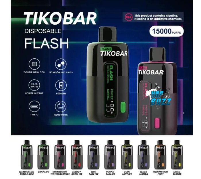TIKOBAR Flash disposable vape TIKOBAR Flash disposable vape