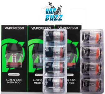 VAPORESSO Luxe Q Replacement Pod Cartridge 2ml & 3ml (Pack of 4 PCS) in Dubai, UAE