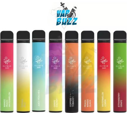 Elf Bar 2600 Puffs disposable vape