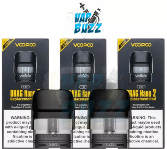 VOOPOO Drag Nano 2 Pods 2ml Replacement Pod Cartridge in Dubai, UAE