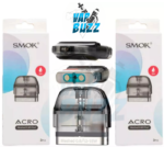 SMOK Acro Pods 2ml 0.8ohm MESH, 0.6 DC MTL Replacement Pods in Dubai, UAE – 3 PCS Per Pack - Image 2