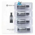 GEEKVAPE Wenax M1 Pods 0.8ohm, 1.2ohm Pod Cartridge 2ml Replacement Pod in Dubai, UAE – 4 PCS Per Pack