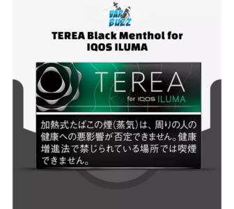 IQOS TEREA Black Menthol From Japan