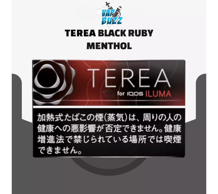IQOS TEREA Black Ruby Menthol – Japan IQOS TEREA Black Ruby Menthol – Japan