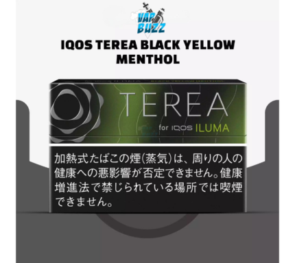 IQOS TEREA Black Yellow Menthol