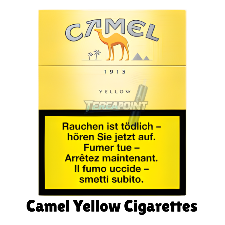 Camel-Yellow-Cigarettes.png Camel Yellow Cigarettes - Image 1