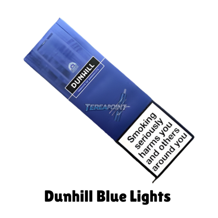 dunhill blue cigarettes (Lights) Duty Free Price Only 5 DUNHILL BLUE 10 X 20'S