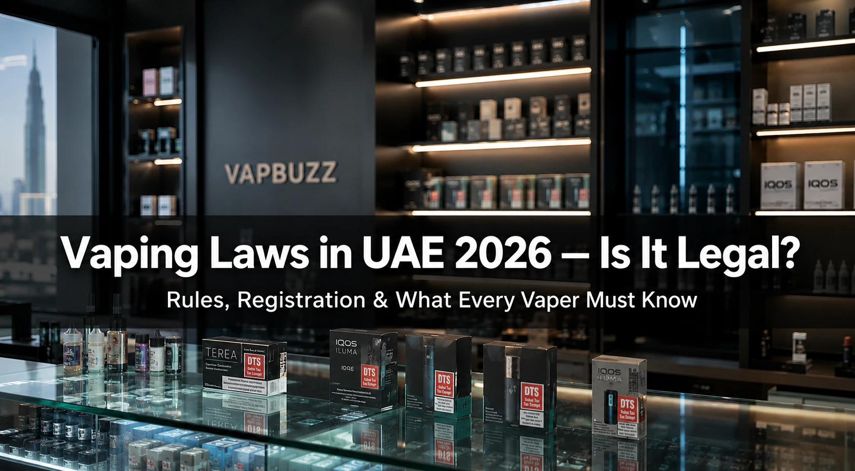 Vaping laws in UAE